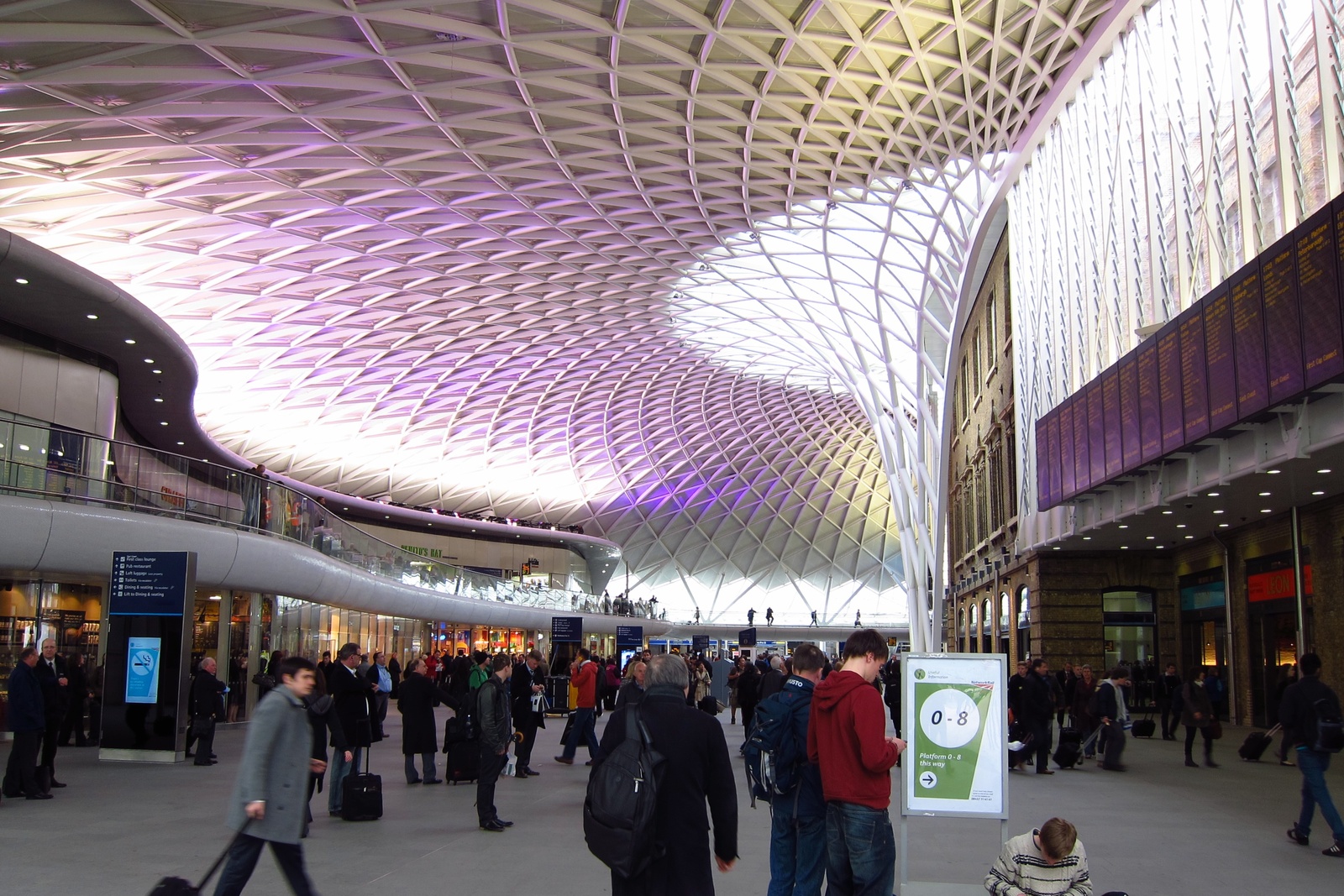 REJS: Photos: London: King's Cross station