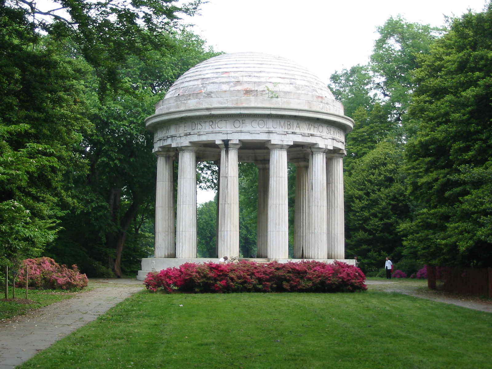 REJS: Photos: USA 2004: Washington D.C., 7 May 2004: Mall and monuments