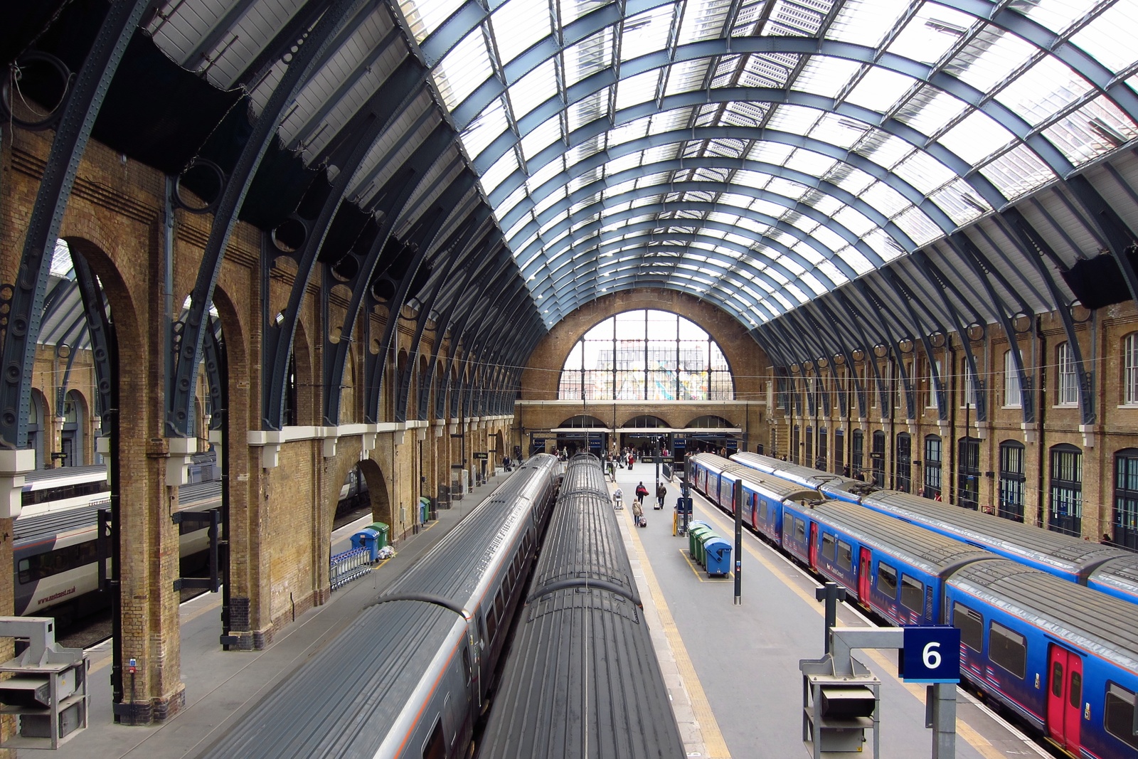 King's Cross station.