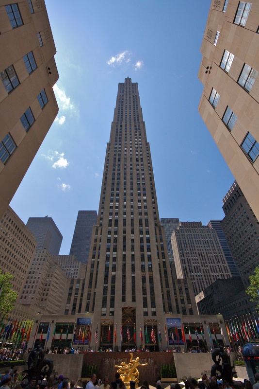 REJS: Photos: USA May 2008: New York City: Rockefeller Center and 